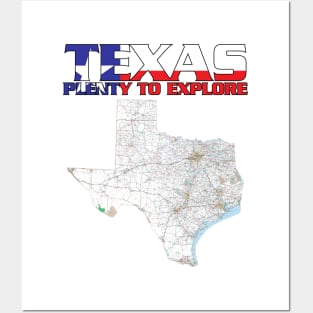 Texas Plenty to Explore Posters and Art